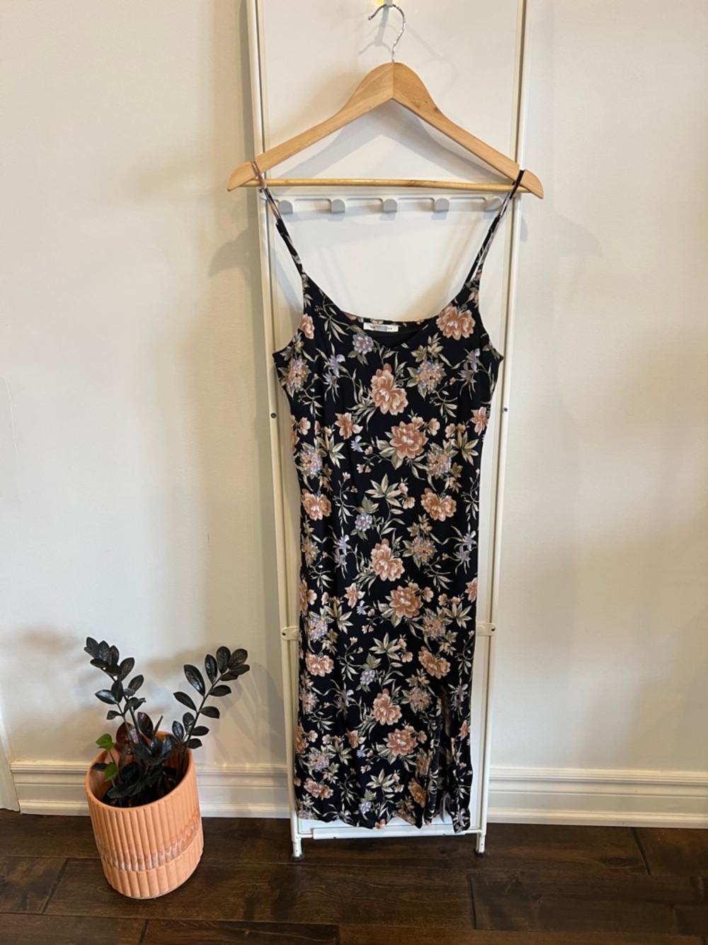 Floral Printed Strappy Dress